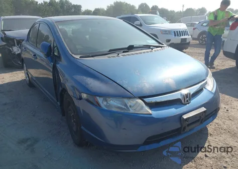 2008 Honda Civic Lx из США, поврежденный, VIN 2HGFA16558H533423